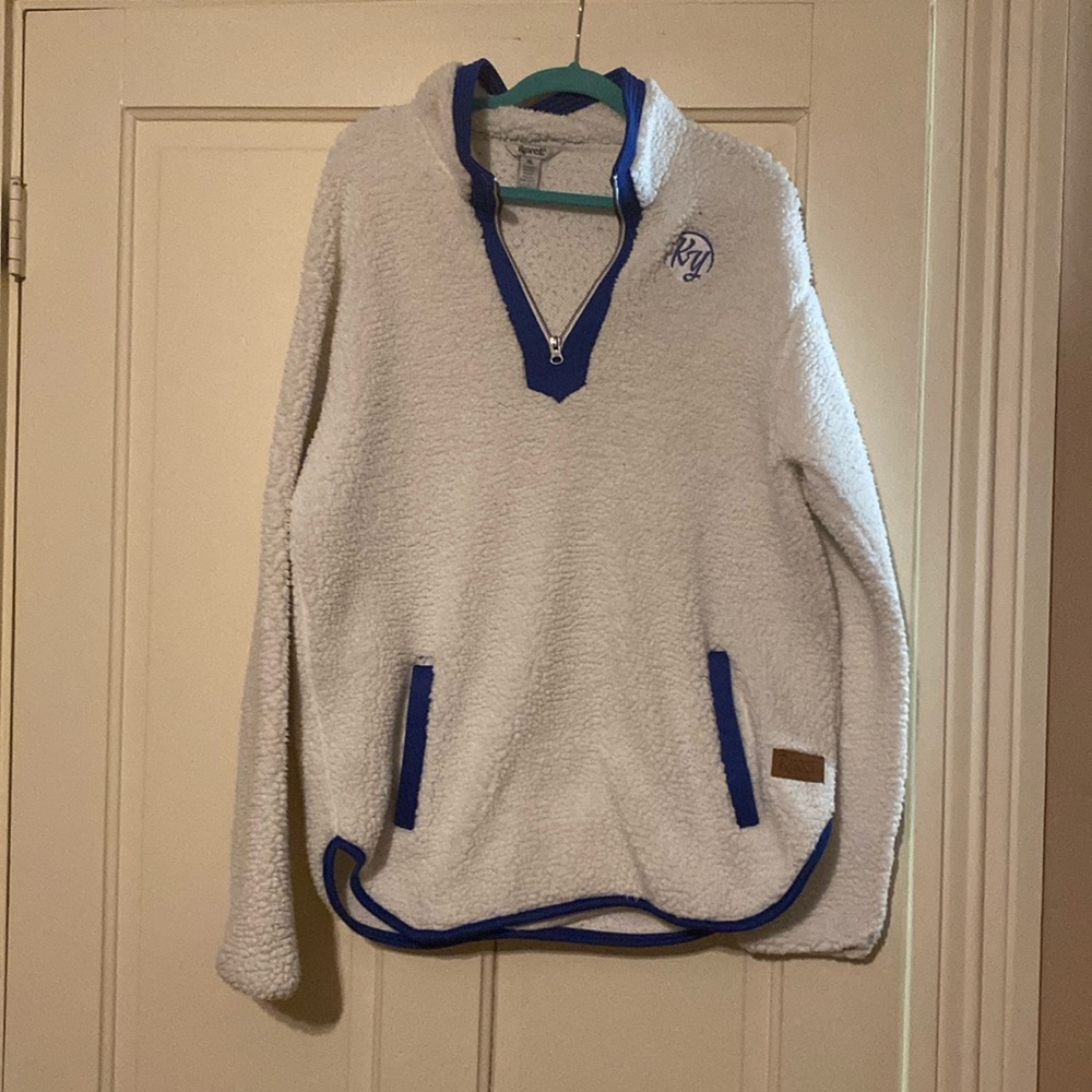 Fleece half zip pullover KY